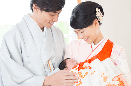 写真：お宮参り