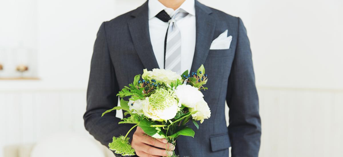 写真：男性ご婚礼